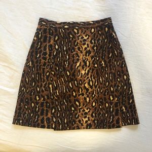 Dolce & Gabbana *Vintage* Leopard Mini Skirt